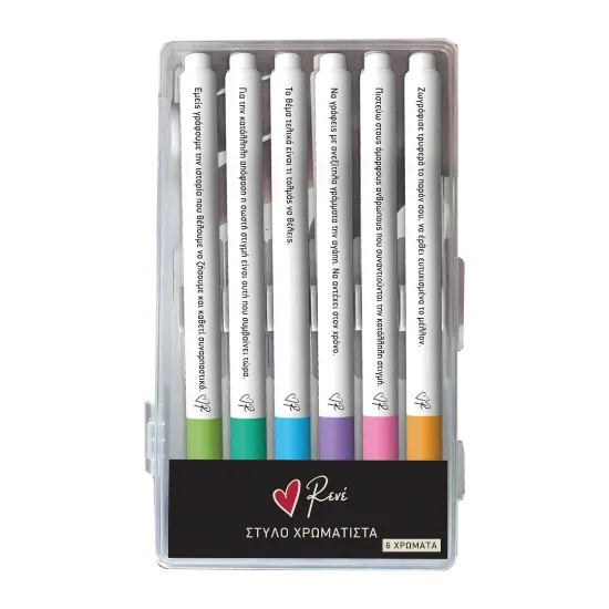 Εικόνα της Στυλό felt pen (Σετ 6 τμχ.)