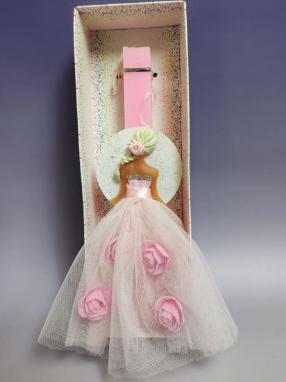 Εικόνα της ΛΑΜΠΑΔΑ ΚΟΠΕΛΑ ΜΕ ΡΟΖ ΦΟΡΕΜΑ ΜΕ ΤΟΥΛΙ