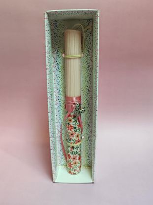 Εικόνα της ΛΑΜΠΑΔΑ ΡΟΖ ΜΕ ΔΙΑΚΟΣΜΗΤΙΚΗ ΠΕΤΑΛΟΥΔΙΤΣΑ 