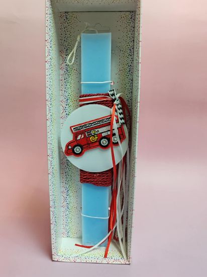 Εικόνα της ΛΑΜΠΑΔΑ ΜΕ ΚΟΚΚΙΝΟ ΛΕΩΦΟΡΕΙΟ