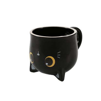 Εικόνα της ΚΟΥΠΑ i-TOTAL XL2519A FLIP MUG BLACK CAT 450ml