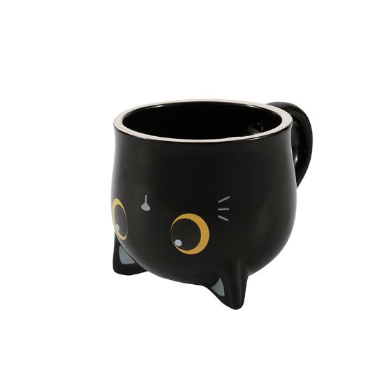 Εικόνα της ΚΟΥΠΑ i-TOTAL XL2519A FLIP MUG BLACK CAT 450ml