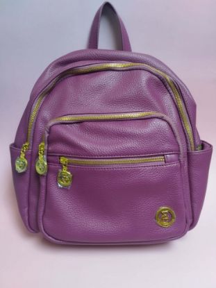 Εικόνα της ΤΣΑΝΤΑ ΠΛΑΤΗΣ ΜΟΒ ΧΡΩΜΑΤΟΣ