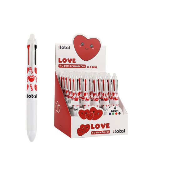 Εικόνα της ΣΤΥΛΟ i-TOTAL XL1806E HEART ERASABLE 4 in 1