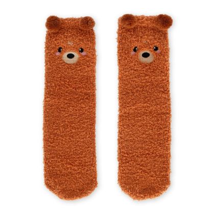 Εικόνα της Non-Slip Teddy Bear Socks for Adults - It's a Match!