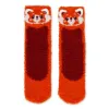 Εικόνα της Non-Slip Red Panda Socks for Adults - It's a Match!