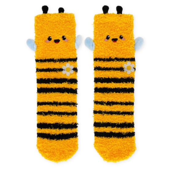Εικόνα της Non-Slip Bee Socks for Adults - It's a Match!
