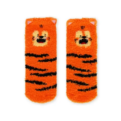 Εικόνα της Non-Slip Tiger Socks for Kids - It's a Match!