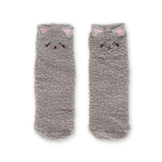 Εικόνα της Non-Slip Kitty Socks for Kids - It's a Match!