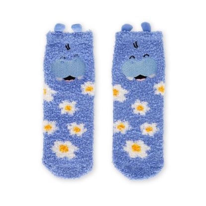 Εικόνα της Non-Slip Hippo Socks for Kids - It's a Match!