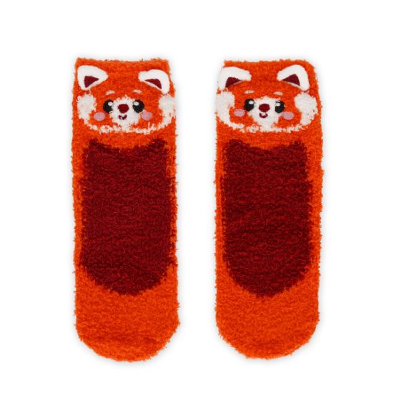 Εικόνα της Non-Slip Red Panda Socks for Kids - It's a Match!