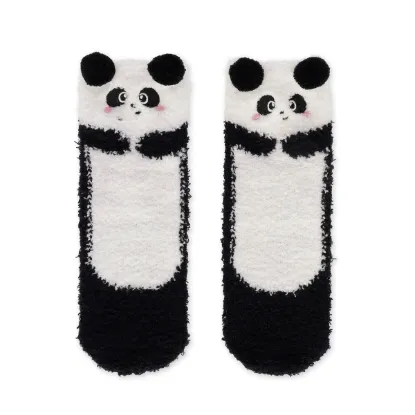 Εικόνα της Non-Slip Panda Socks for Kids - It's a Match!
