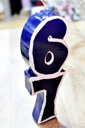 Εικόνα της Πασχαλινή Λαμπάδα 67 Κάθετο 19 x 6,5cm