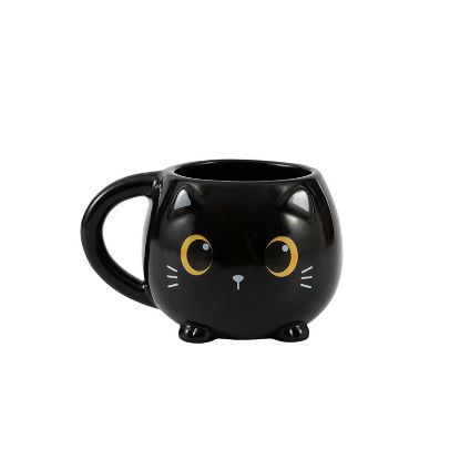 Εικόνα της ΚΟΥΠΑ i-TOTAL XL2568A CHUNKY MUG BLACK CAT 470ml