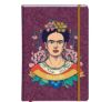 Εικόνα της F.Kahlo σημειωματάριο δεμ.+λαστ.A5 ριγε 80φ.