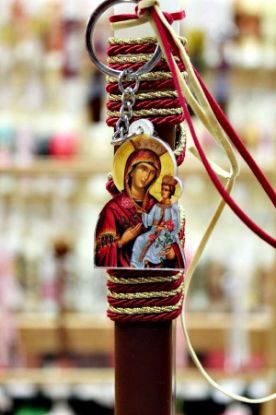 Εικόνα της Παναγία Μπρελόκ πλέξ. γκλ. 25Χ3,5 23Δ76