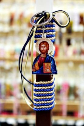 Εικόνα της Χριστός Μπρελόκ πλέξ. γκλ. 25Χ3,5 23Δ75