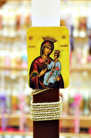 Εικόνα της Παναγία Epoxy Μαγνητάκι 25Χ3,5 