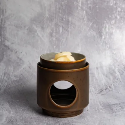 Εικόνα της Αρωματιστής Scentchips μπρονζε με μεγάλο δοχείο υποδοχής