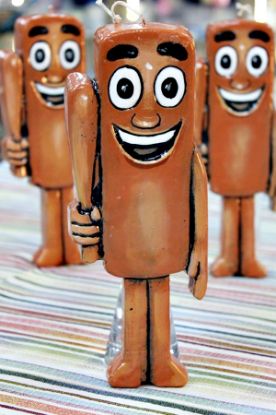 Εικόνα της Πασχαλινή λαμπάδα Πλακέτα Brainrot Τουν Τουν Σακχουρ 23 x 9cm