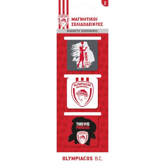 Εικόνα της Μαγνητικοί Σελιδοδείκτες - Ολυμπιακός Μπάσκετ 2