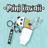 Εικόνα της Panda Coin Purse with Key Ring - Mini Kawaii
