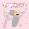 Εικόνα της Kitty Coin Purse with Key Ring - Mini Kawaii