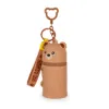 Εικόνα της Teddy Bear Coin Purse with Key Ring - Mini Kawaii