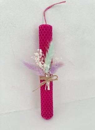 Εικόνα της Bee Candle Fucshia