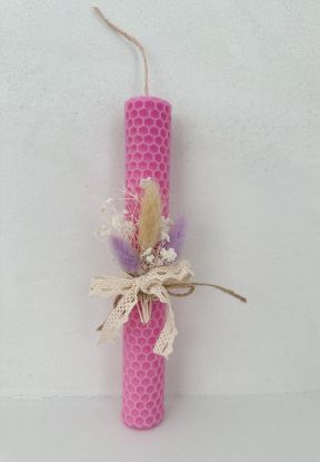 Εικόνα της Bee Candle Pink