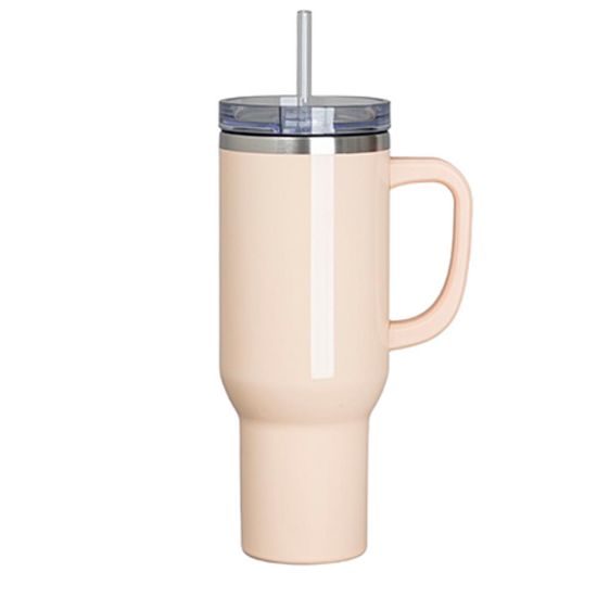 Εικόνα της Travel Tumbler 1200ml (SALMON gloss) Plastic Handle
