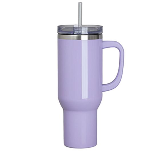 Εικόνα της Travel Tumbler 1200ml (VIOLET gloss) Plastic Handle