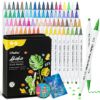 Εικόνα της Ohuhu Acrylic Paint Markers Cotton-core Σετ 72 Ακρυλικών Μαρκαδόρων Fine & Dot