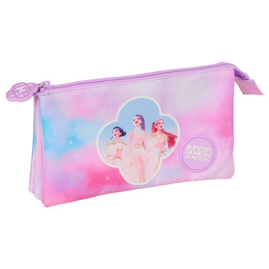 Εικόνα της KPOP DEMON HUNTERS ARTIST TRIPLE PENCIL CASE