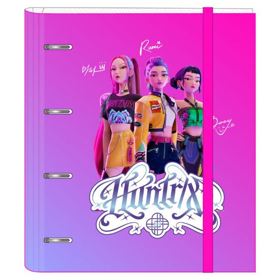 Εικόνα της KPOP DEMON HUNTERS 4 RING BINDER