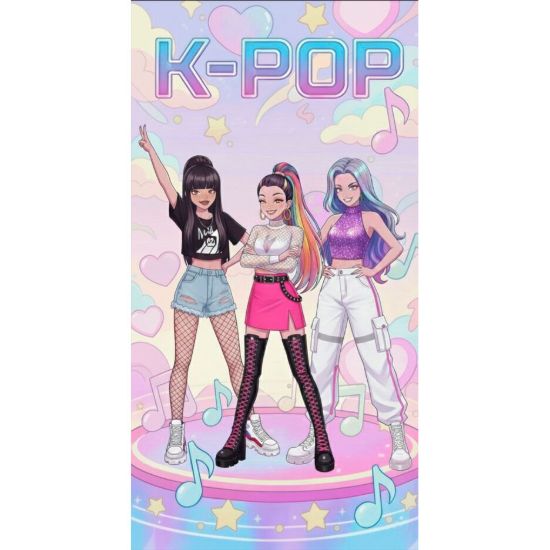 Εικόνα της KPOP DEMON HUNTERS BEACH TOWEL 1