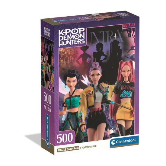 Εικόνα της KPOP DEMON HUNTERS 2 PUZZLES 500 PCS