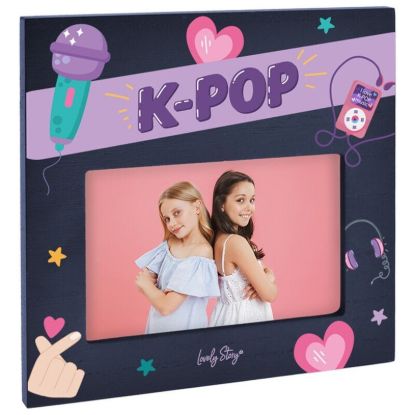 Εικόνα της KPOP DARK BLUE PHOTO FRAMES