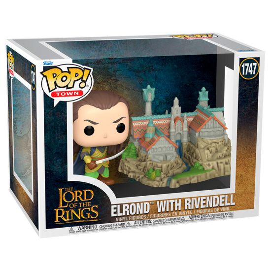 Εικόνα της POP FIGURE LORD ELROND WITH RIVENDELL