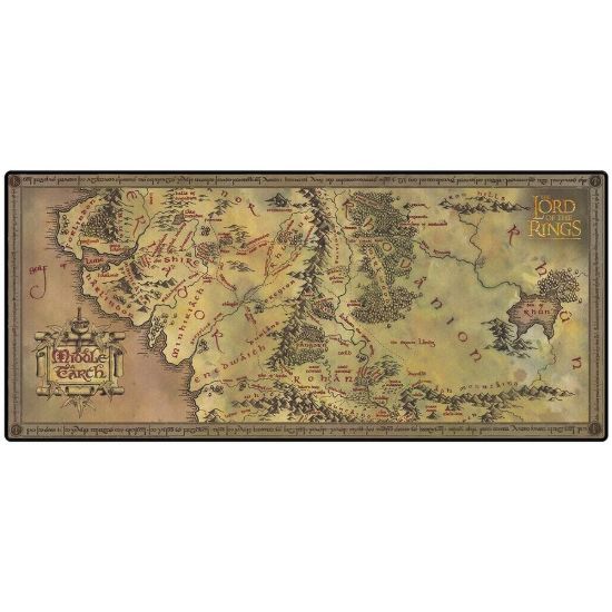 Εικόνα της The Lord of the Rings Map gaming desk mat