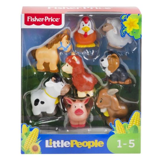 Εικόνα της BLISTER 8 ANIMALS LITTLE PEOPLE FISHER PRICE