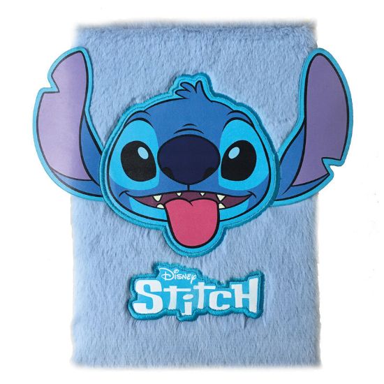 Εικόνα της Disney Stitch A5 plush notebook
