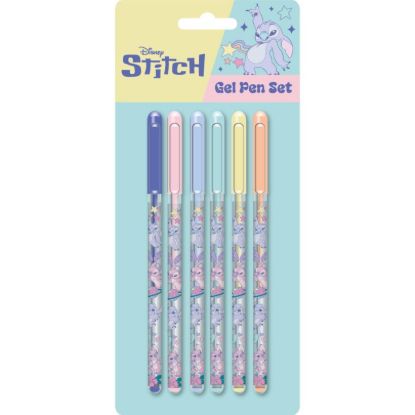 Εικόνα της Disney Stitch Set 6 gel pens