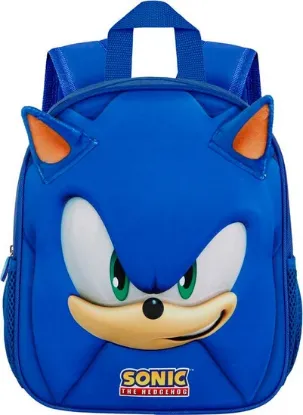 Εικόνα της Sonic the Hedgehog Face 3D Σχολική Τσάντα Πλάτης