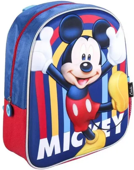 Εικόνα της Σχολική Τσάντα Νηπίου Disney Mickey 3D