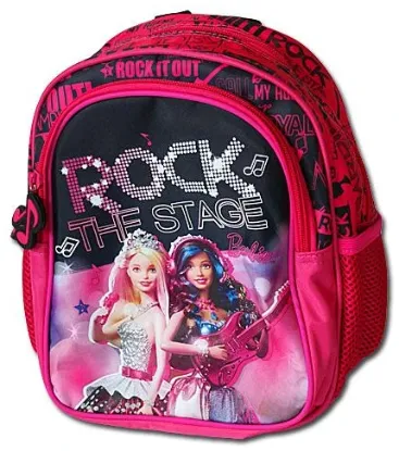 Εικόνα της BARBIE ΣΑΚΙΔΙΟ ΠΛΑΤΗΣ ΥΦΑΣΜ 32Χ25Χ10 ROCK THE STAGE