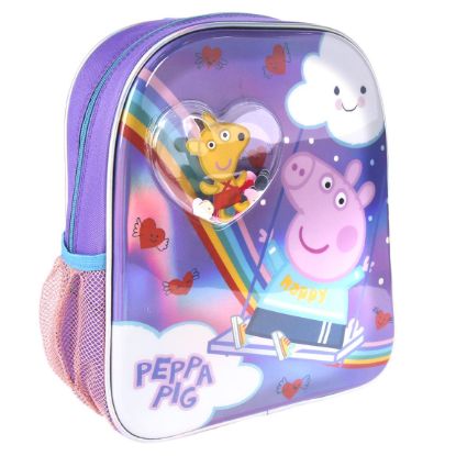 Εικόνα της KIDS BACKPACK SCHOOL CONFETTI PEPPA PIG