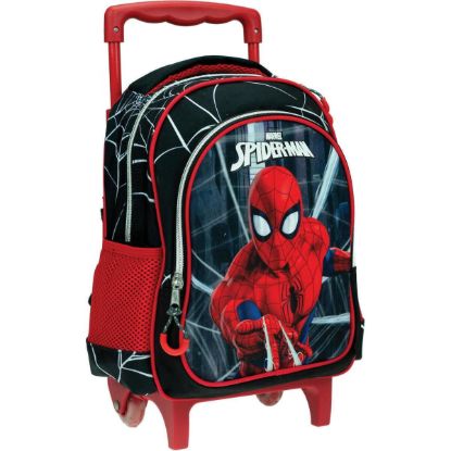 Εικόνα της Σακίδιο τρόλεϊ Gim Spiderman Black City
