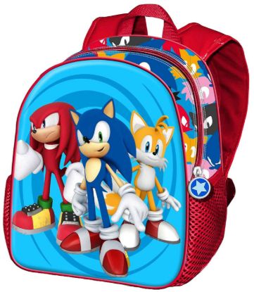 Εικόνα της Σακίδιο πλάτης για νηπιαγωγείο Sonic - Friends, 3D