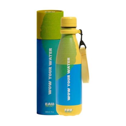 Εικόνα της Θερμός από Ανοξείδωτο Ατσάλι - Yellow, Green & Blue (500ml) - Eau Lala